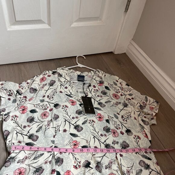 NWT Hot Topic Outlander Floral Button-Front Dress size 18/20 - Picture 10 of 13